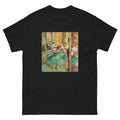 Black T-shirt Dancers Pink And Green Essential