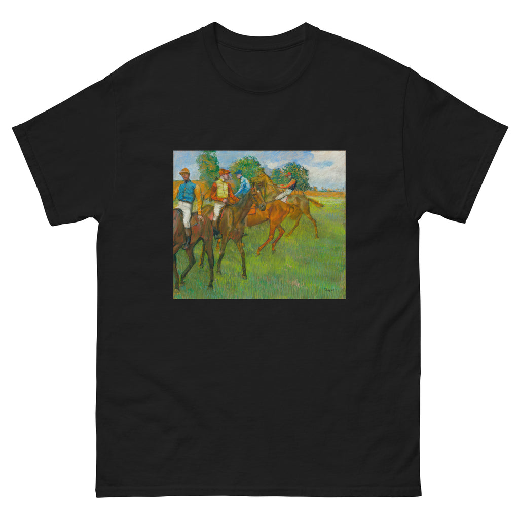 Black T-shirt Before The Race Essential