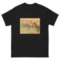 Black T-shirt Race Horses Essential