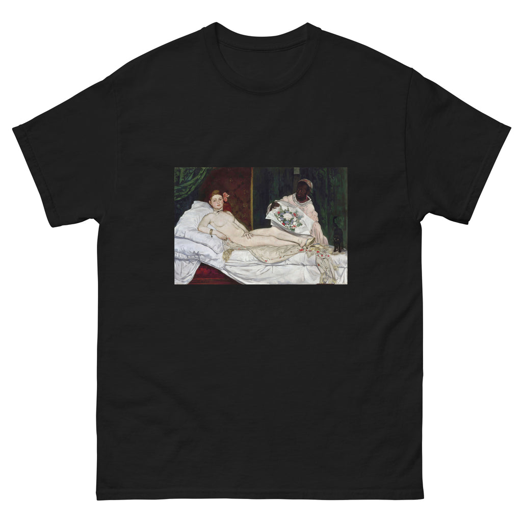 Black T-shirt Olympia Edouard Manet 1863 Essential