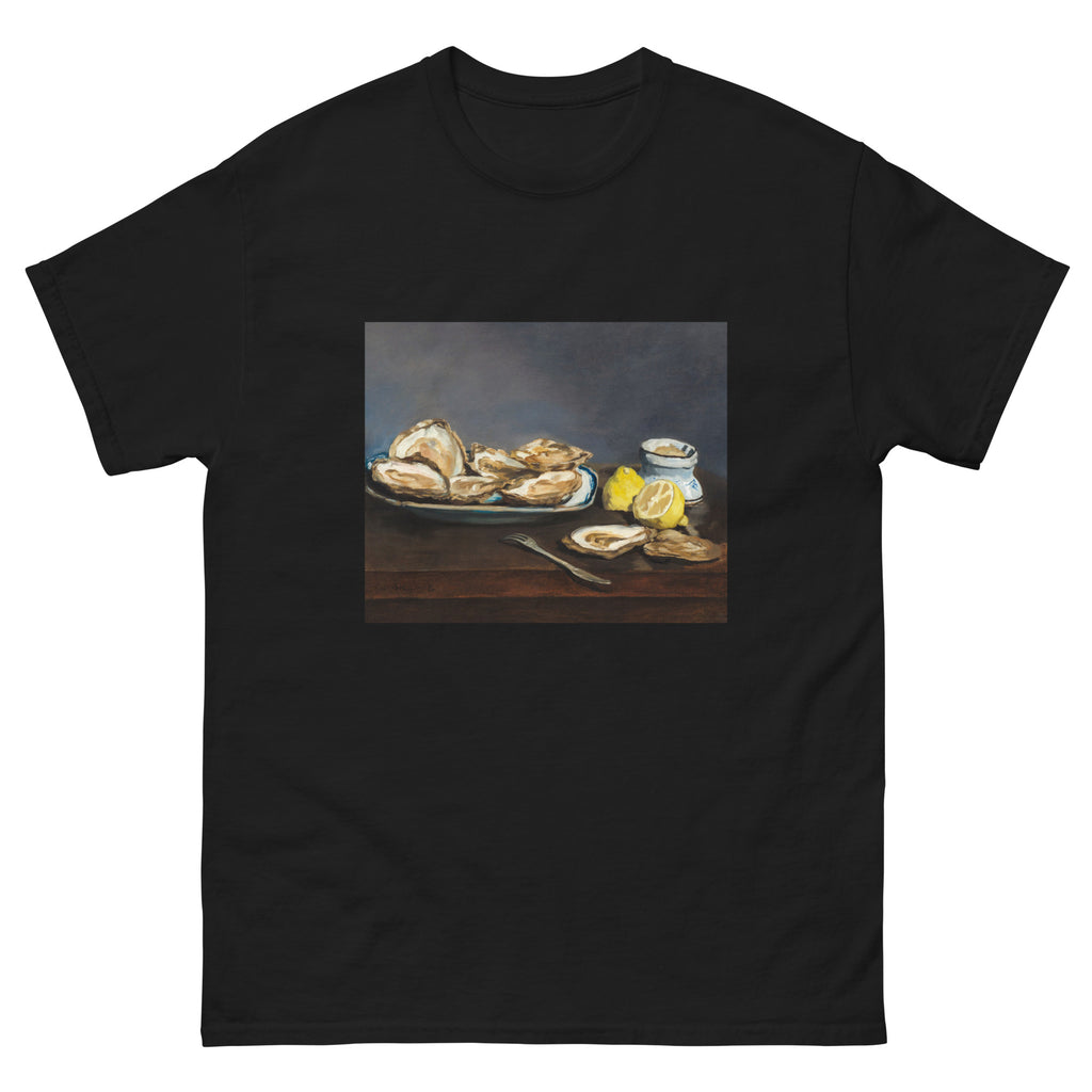 Black T-shirt Oysters Essential