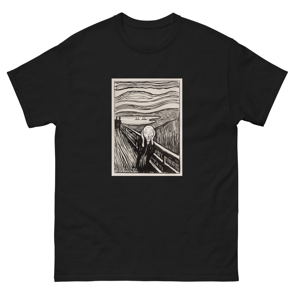 Black T-shirt The Scream Essential