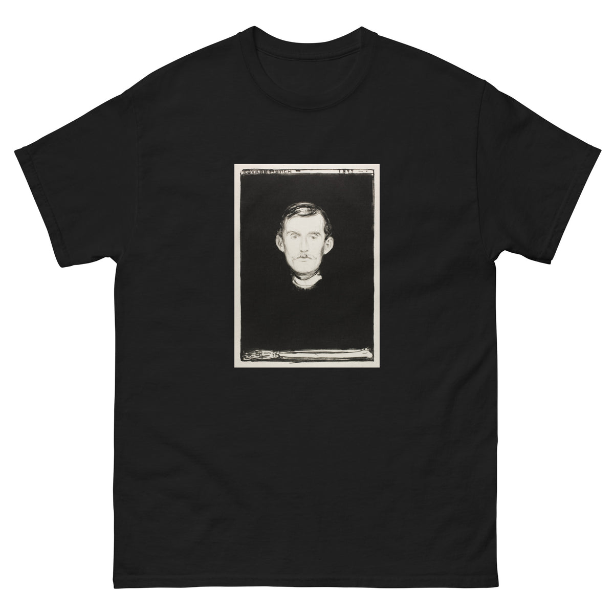 Black T-shirt Self Portrait Essential