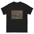 Black T-shirt On The Waves Of Love Essential