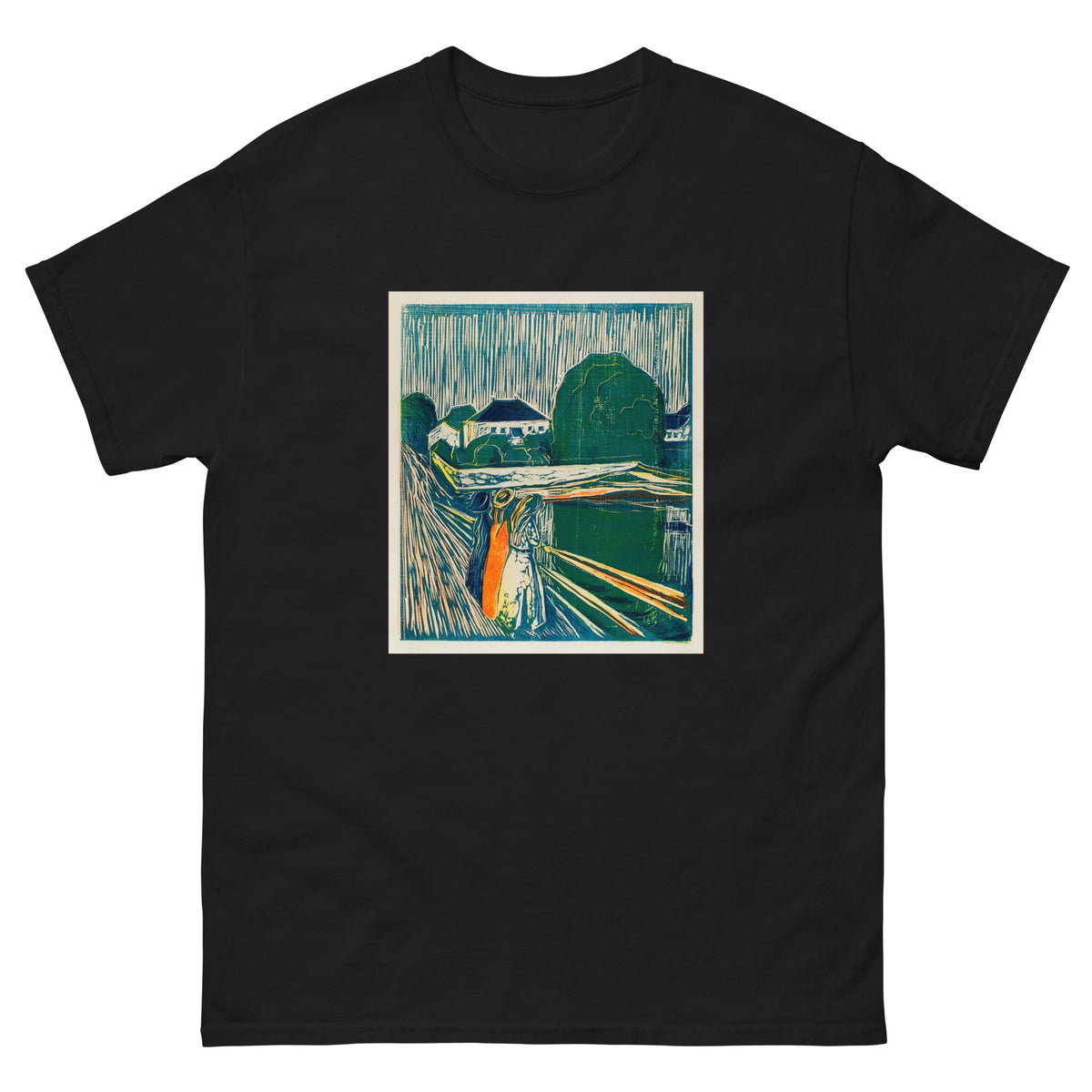 Black T-shirt The Girls On The Bridge Essential