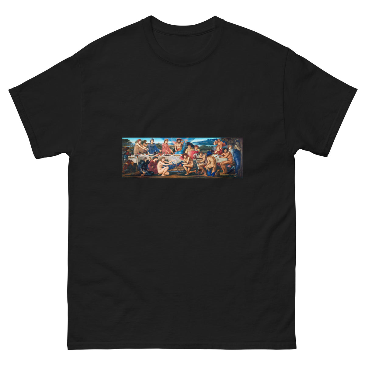 Black T-shirt The Feast Of Peleus Essential