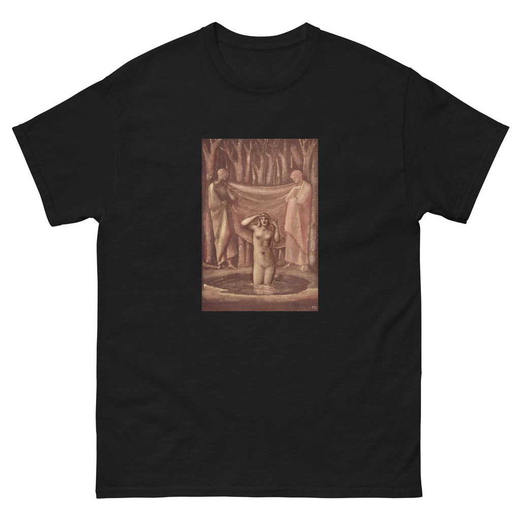 Black T-shirt Bath Of Venus 1890s Essential