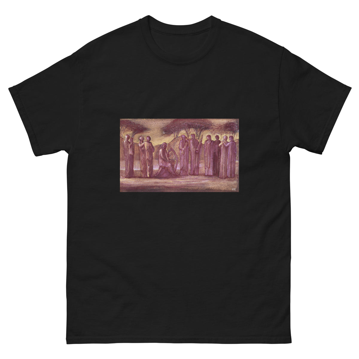 Black T-shirt Parnassus Essential