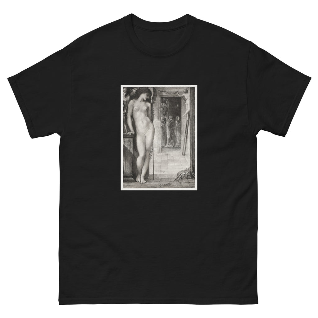 Black T-shirt Venus Epithalamia Print Essential