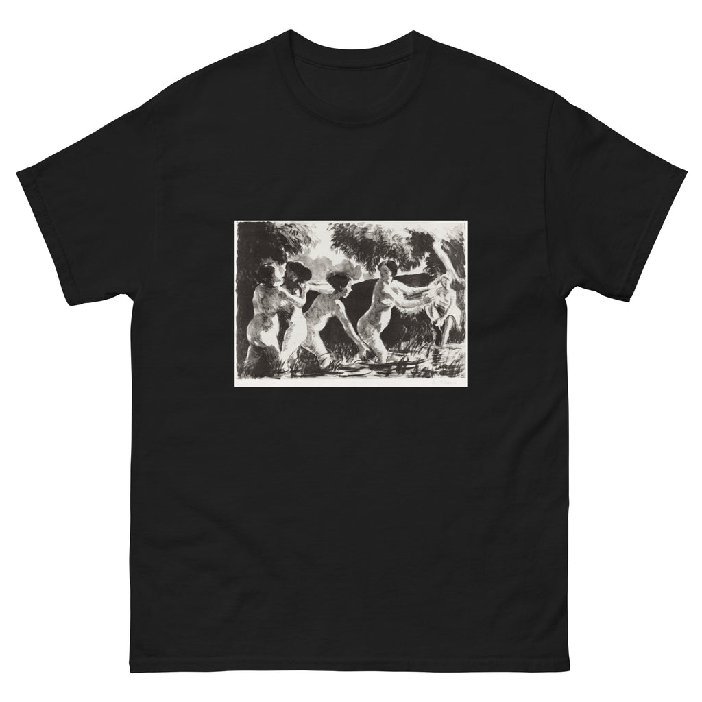 Black T-shirt Bathers Wrestling II Essential