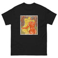 Black T-shirt Love Scene Liebesszene Print Essential
