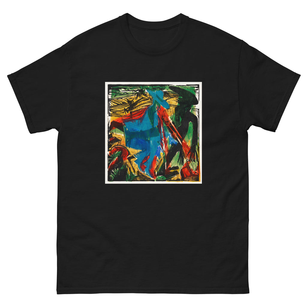 Black T-shirt Peter Schlemihl Wondrous Story Schlemihl Encounter With His Shadow Print Essential