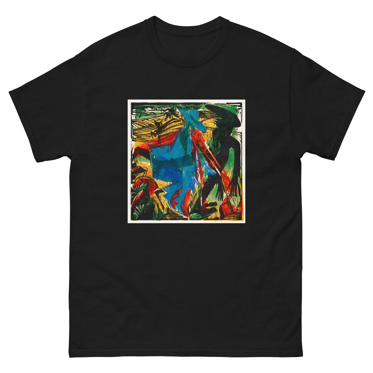 Black T-shirt Peter Schlemihl Wondrous Story Schlemihl Encounter With His Shadow Print Essential