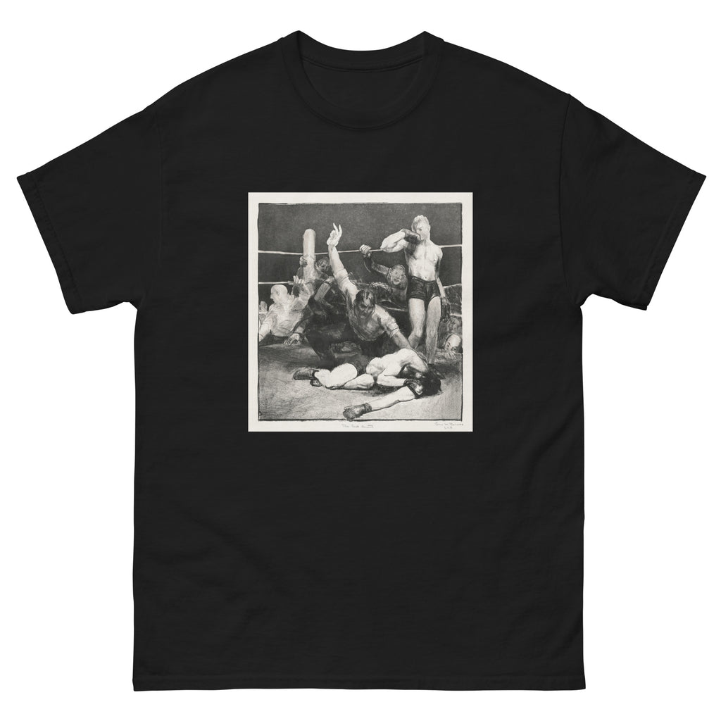 Black T-shirt The Last Count Print Essential