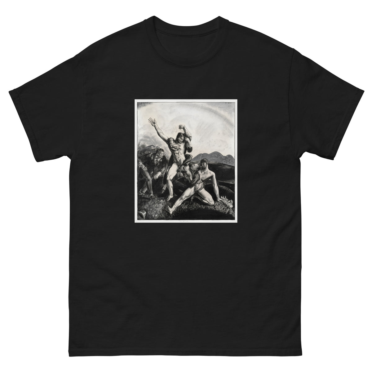 Black T-shirt The Battle Essential