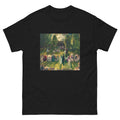 Black T-shirt Tennis At Newport Print Essential