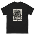 Black T-shirt Birth Of The Wolves Print Essential