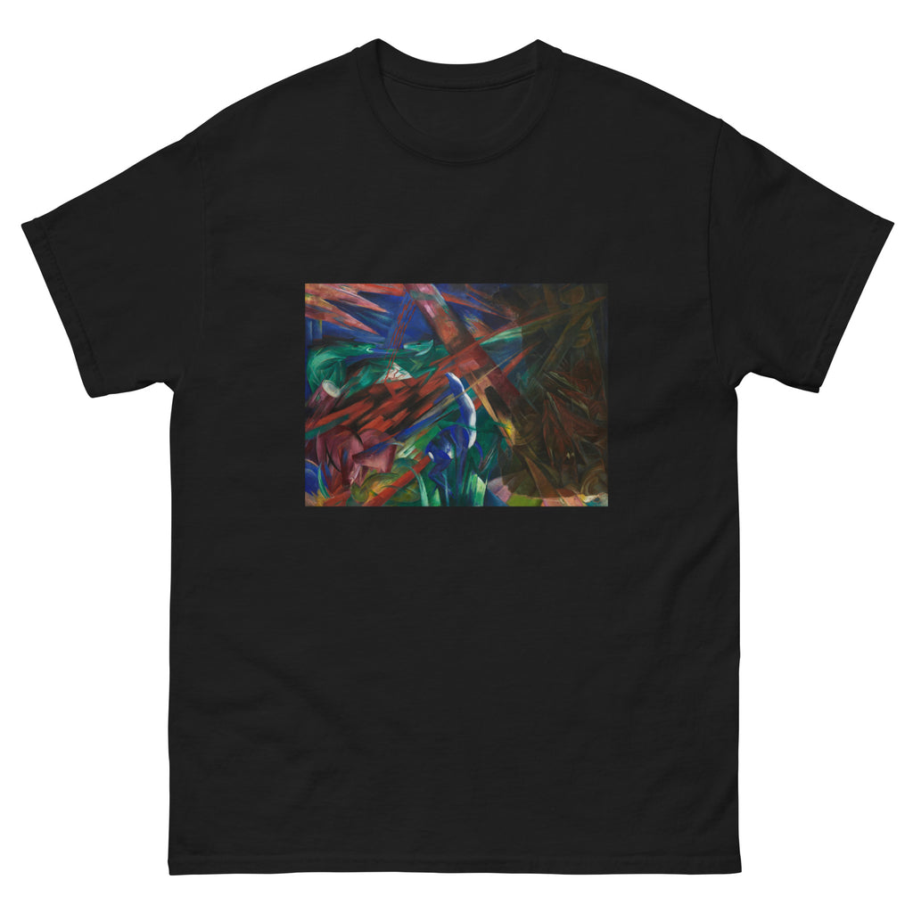 Black T-shirt Animal Fates The Trees Showed Their Rings The Animals Their Veins Essential
