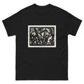 Black T-shirt Horse Print Essential