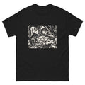 Black T-shirt From The Animal Legend Genius Print Essential