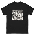 Black T-shirt Sleeping Shepherdess Print Essential