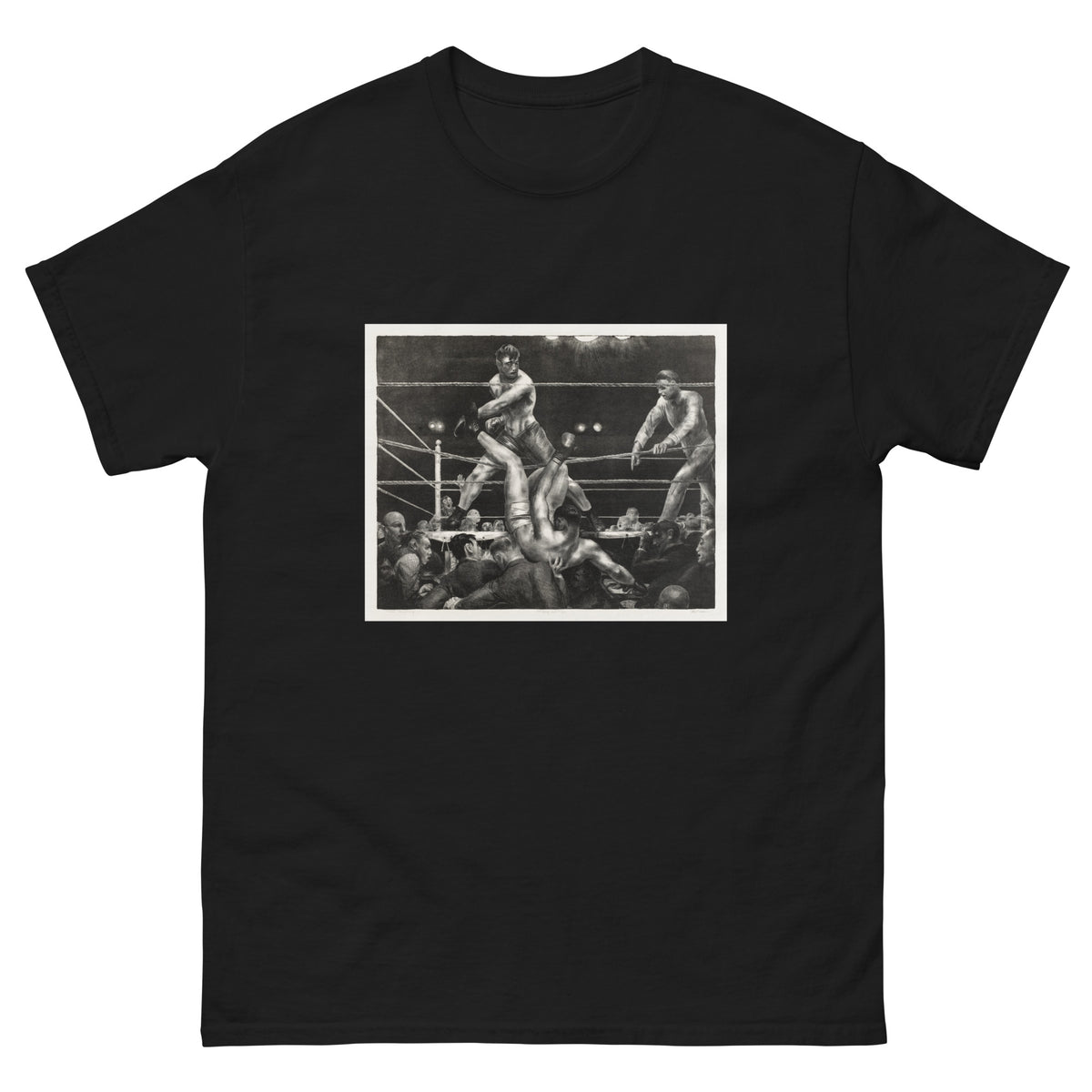 Black T-shirt Dempsey And Firpo Print Essential