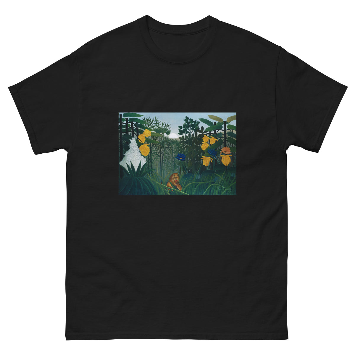 Black T-shirt The Repast Of The Lion Essential