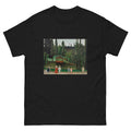 Black T-shirt View Of Montsouris Park The Kiosk Vue Du Parc Montsouris Le Kiosque Essential