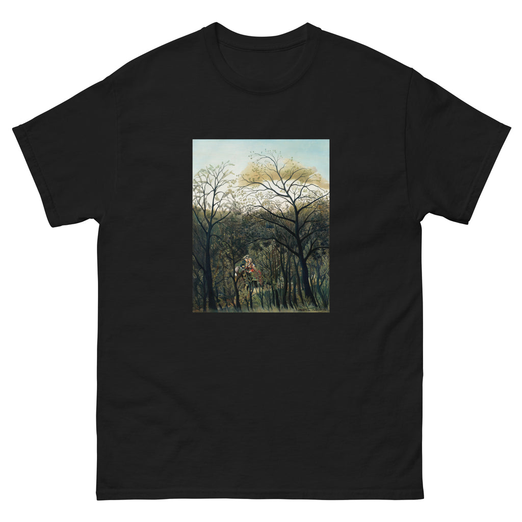 Black T-shirt Rendezvous In The Forest Essential