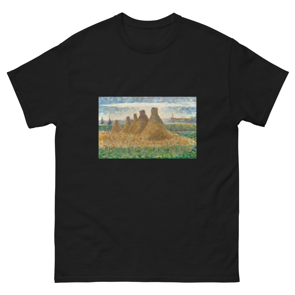 Black T-shirt Haystacks Essential