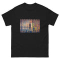 Black T-shirt Georges Seurat Circus Sideshow Essential