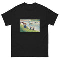 Black T-shirt Horse And Boats Study For Bathers At Asnieres Essential