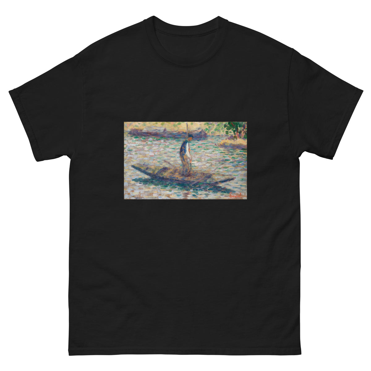 Black T-shirt A Fisherman Essential