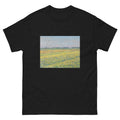 Black T-shirt The Plain Of Gennevilliers Yellow Fields Essential