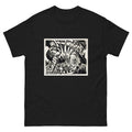 Black T-shirt Tiger Print Essential