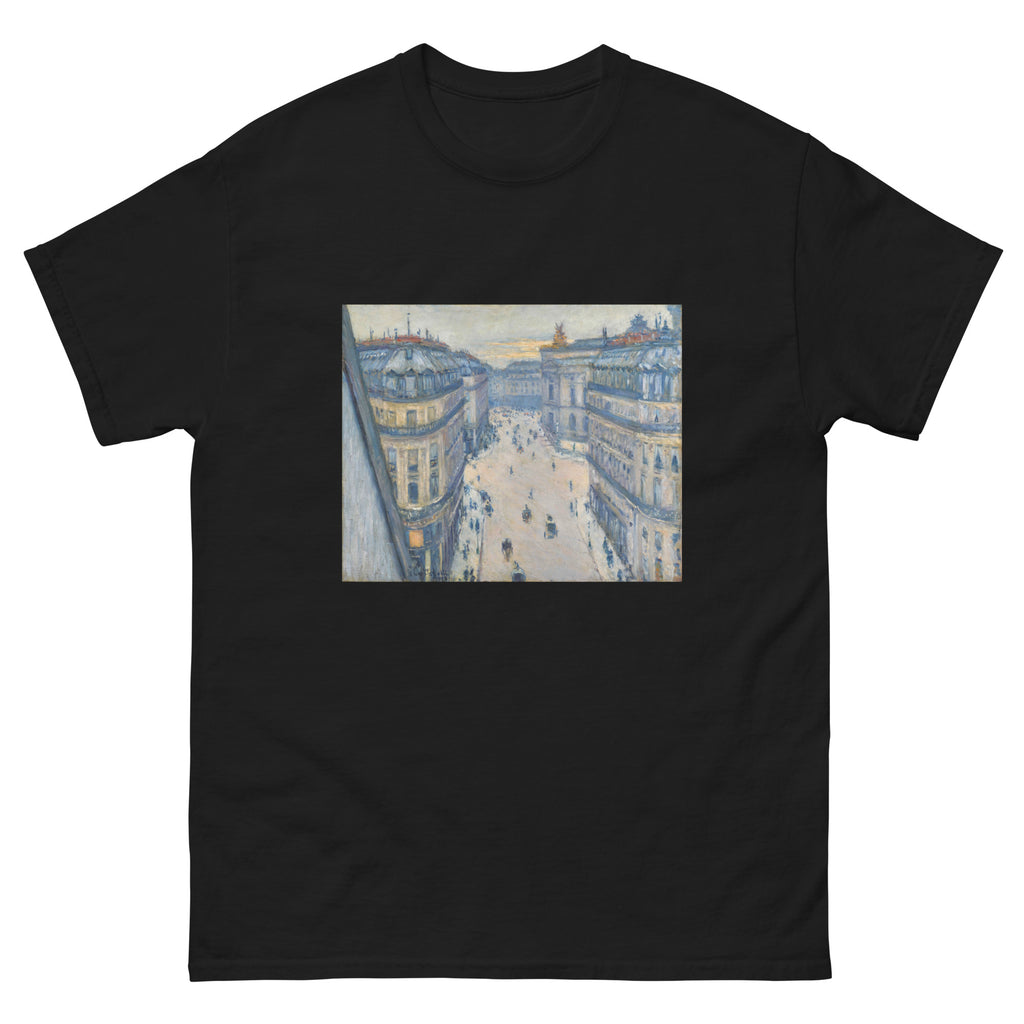 Black T-shirt Rue Halevy Vue D Un Sixieme Etage Essential