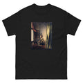 Black T-shirt Johannes Vermeer Girl Reading A Letter - An Open Window 1659 Essential
