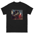 Black T-shirt Johannes Vermeer The Wine Glass Famous Painting Essential