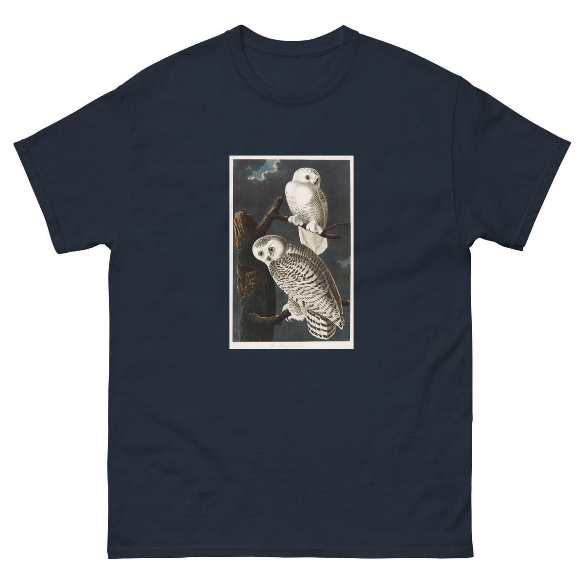 Navy T-shirt Snowy Owl Essential