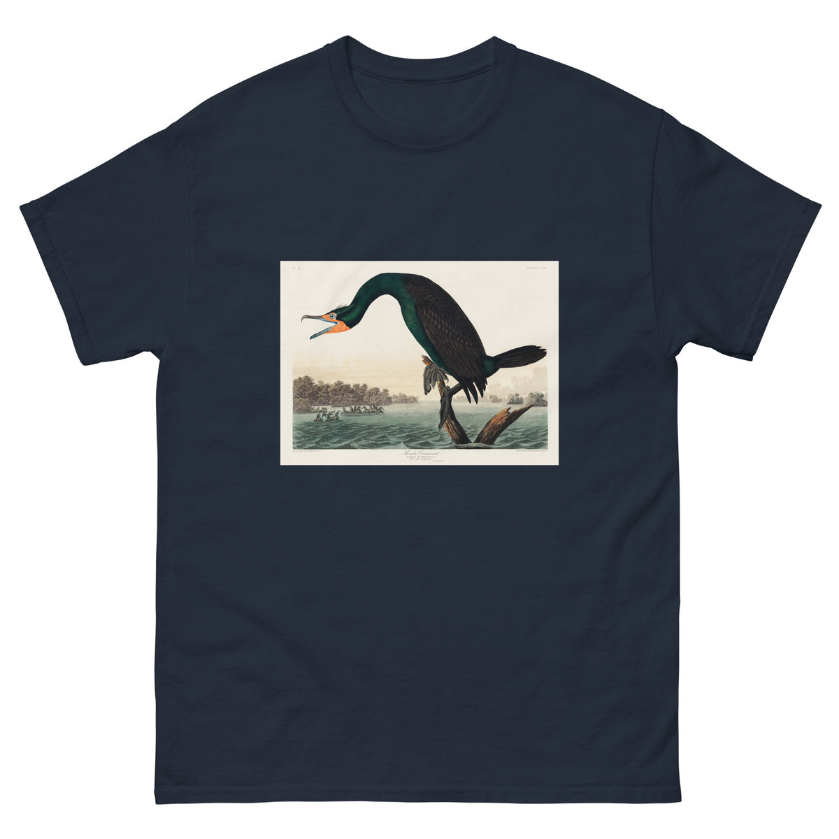 Navy T-shirt Florida Cormorant Essential