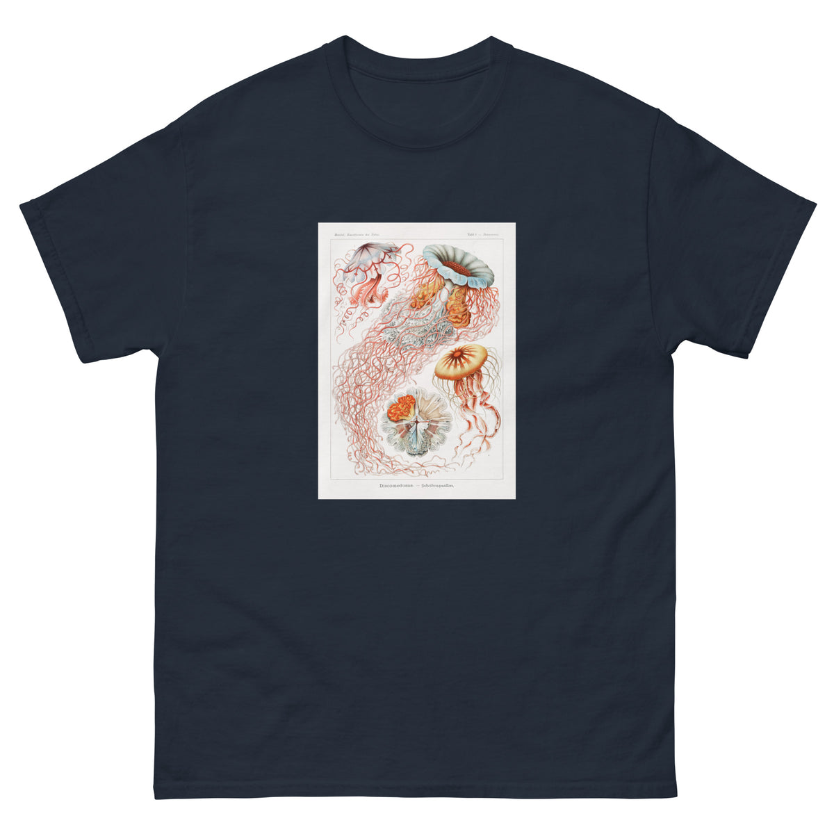 Navy T-shirt Discomedusae Scheibenquallen Essential