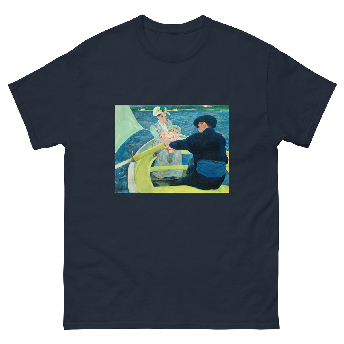 Navy T-shirt The Boating Party Essential