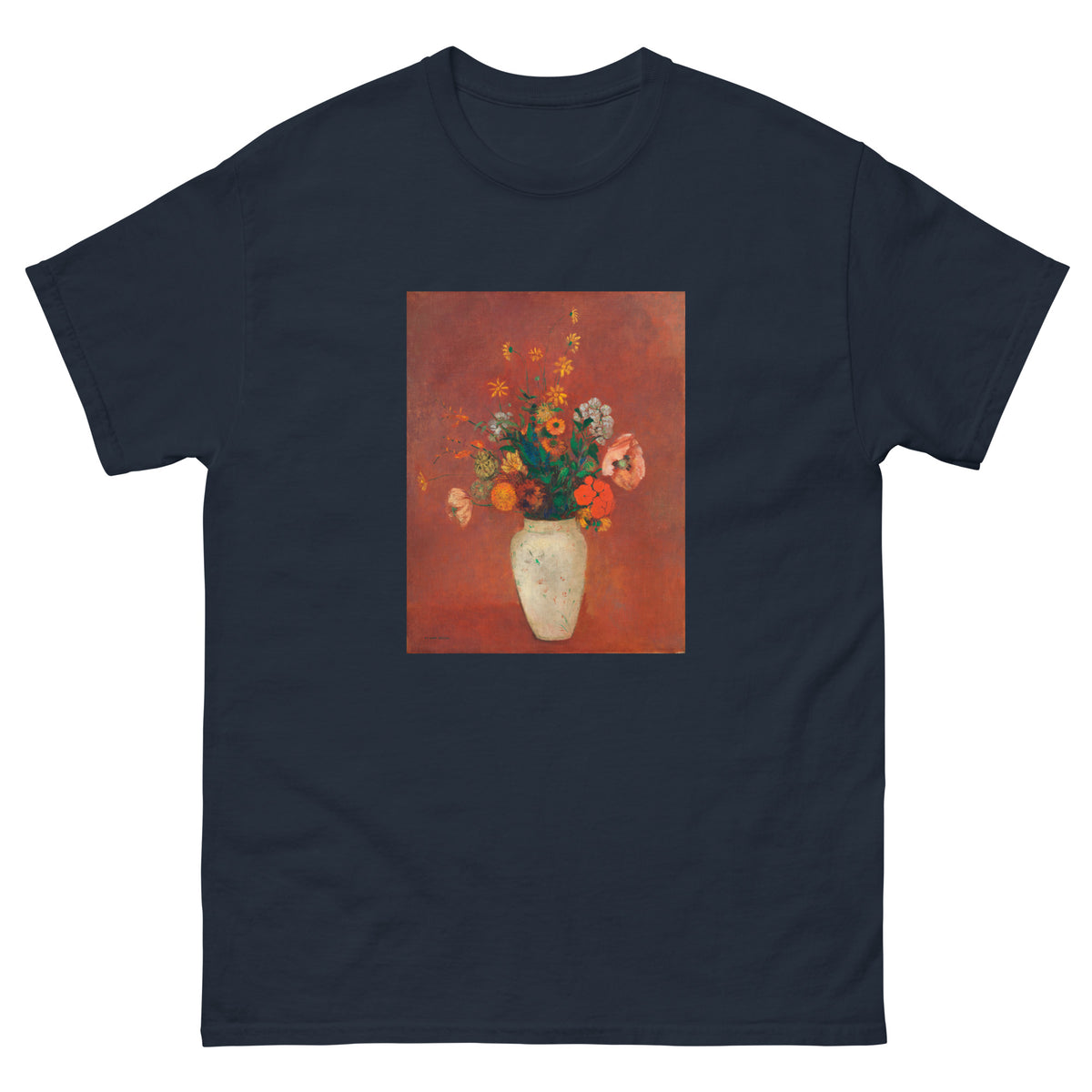 Navy T-shirt Bouquet In A Chinese Vase 1912 1914 Essential