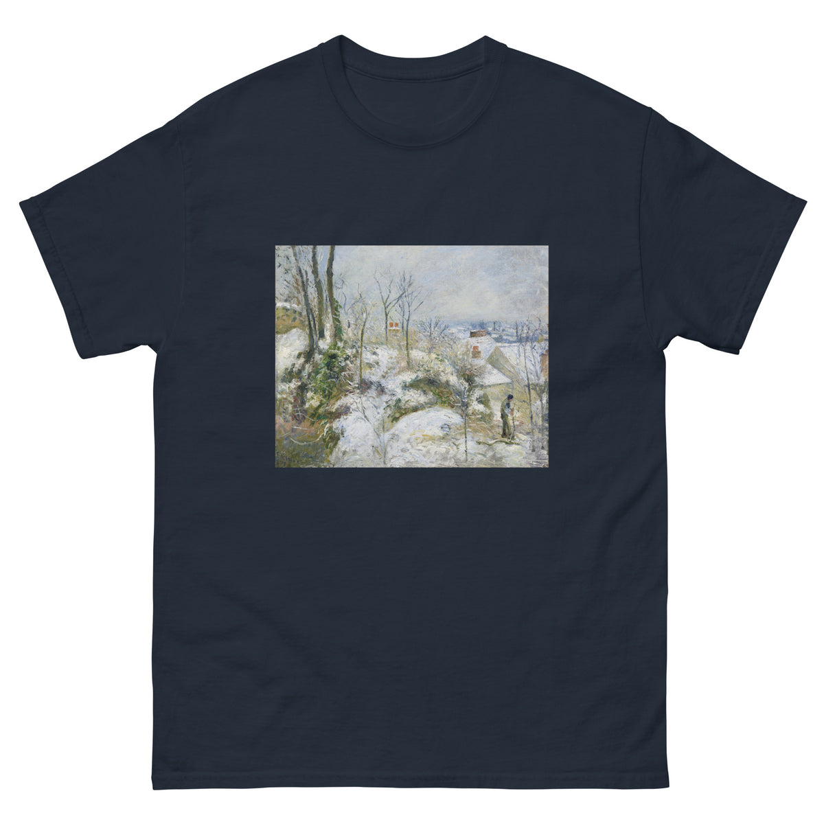 Navy T-shirt Rabbit Warren At Pontoise Snow Essential
