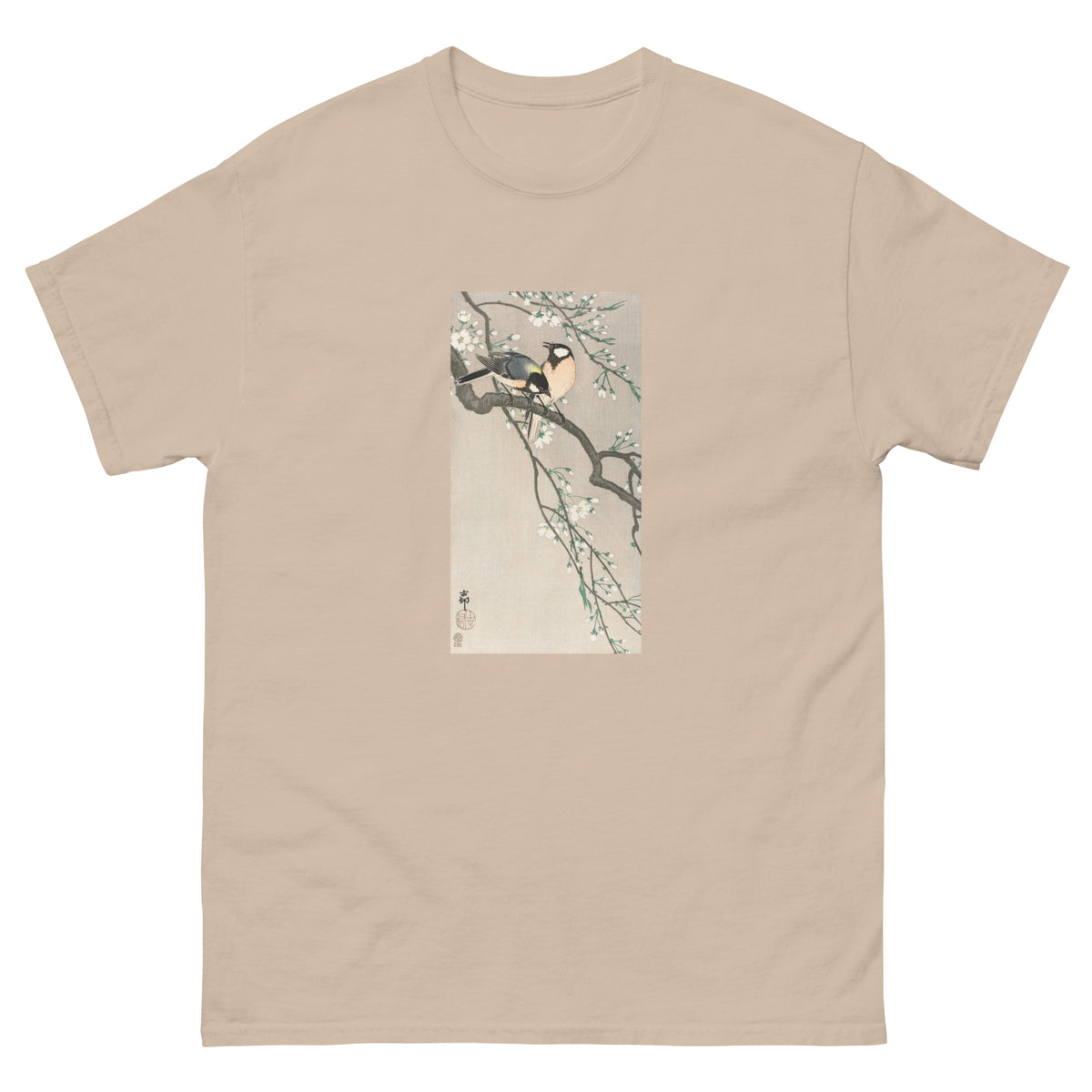 Sand T-shirt Tits On Cherry Branch Essential