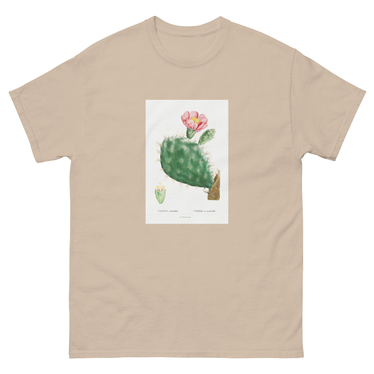 Sand T-shirt Cactus Cochenillifer Image Essential