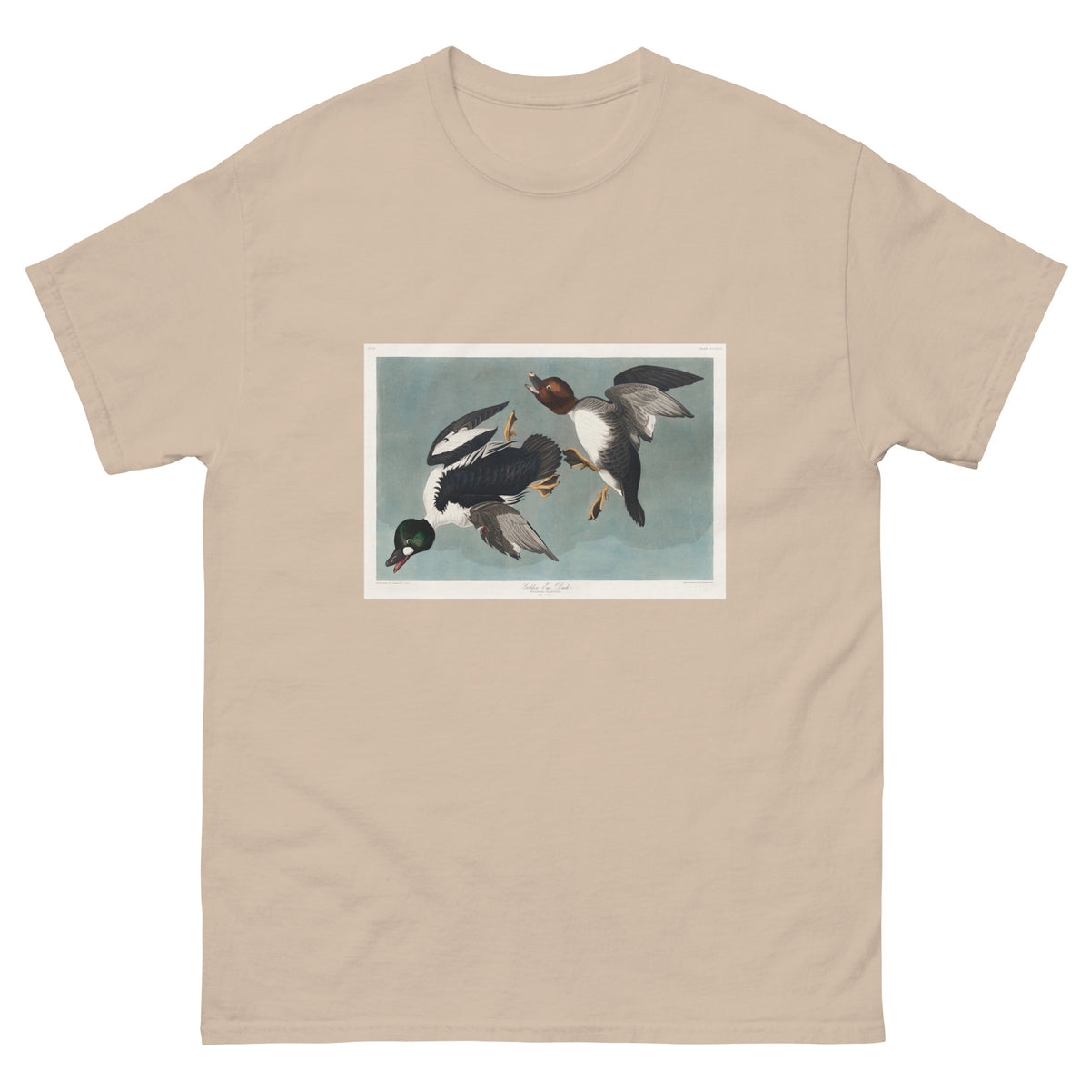 Sand T-shirt Golden-Eye Duck Essential