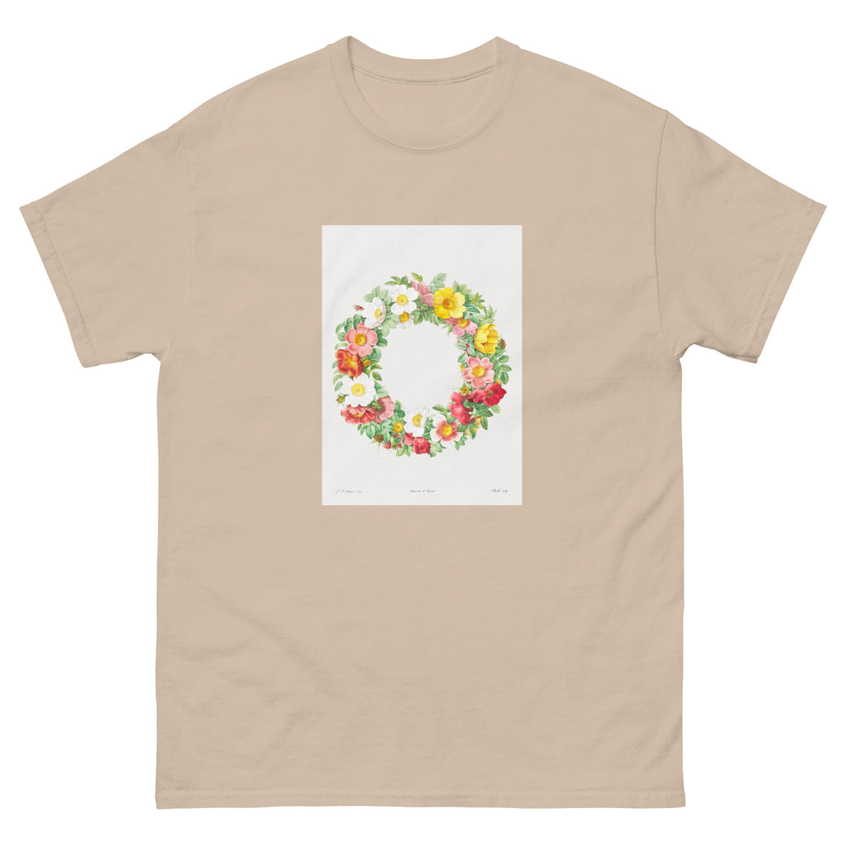Sand T-shirt Roses Essential