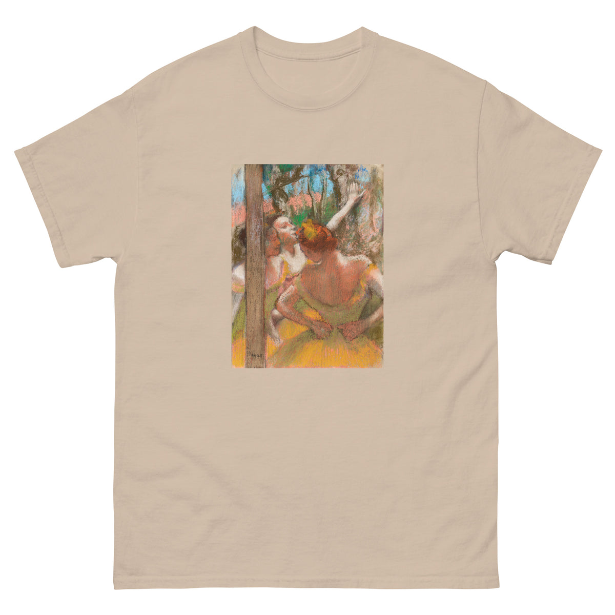 Sand T-shirt Dancers Painting In High Resolution Essential