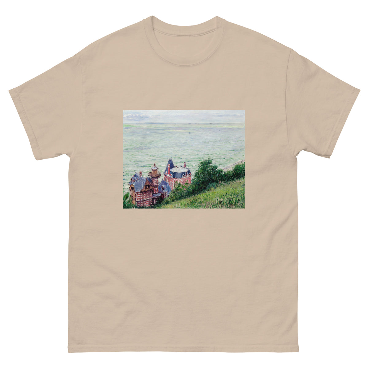 Sand T-shirt Villas At Trouville Painting In High Resolution Essential